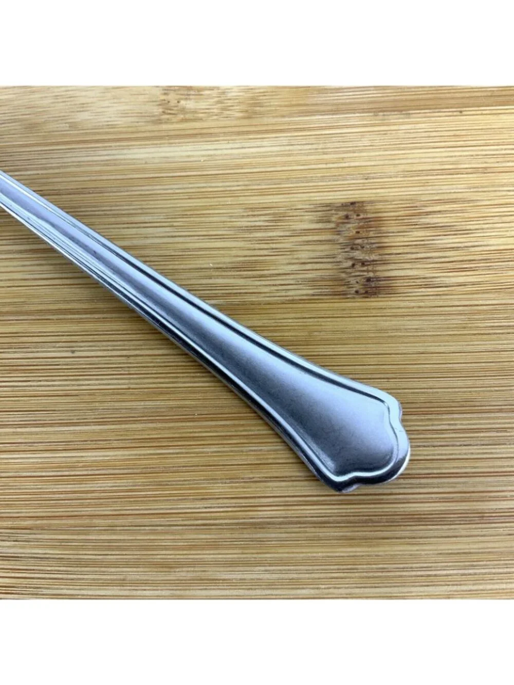 Capri Frost International Silver 18/10 Stainless Steel 4 Oval Soup Spoons